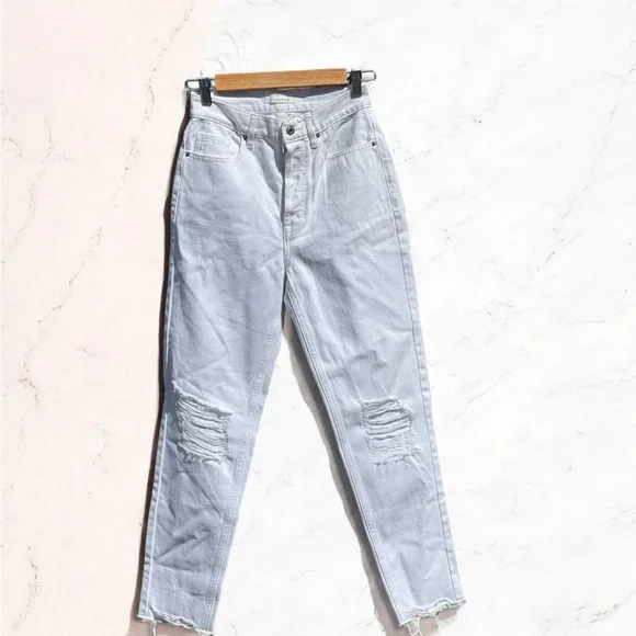 Pacsun Ultra High Rise Slim Distressed Jeans - Picture 2 of 10